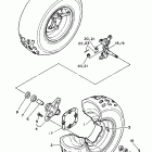 YFZ 350 Переднее колесо