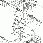 YFZ350J_MN/YFZ350J Бугель (задний рычаг)