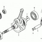 TRX450FE Поршни