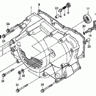 TRX450FM Front crankcase cover (trx450fm)