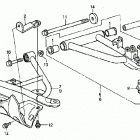 TRX500FA Front arm (trx500fa'01-'04 / fga'04)