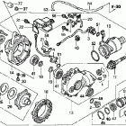 TRX450FE Передний редуктор