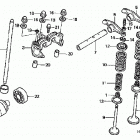 TRX450FE Распределительный вал