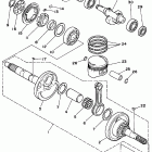 Big Bear 4x4 Коленчатый вал и Поршень