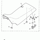YFZ 350 Сидение