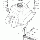 YFZ 350 Топливный бак
