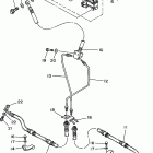 YFM35FXG Главный тормозной цилиндр,передний