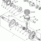 YFM400FWG Коленчатый вал и Поршень