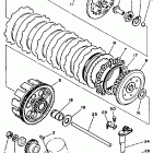 YFZ350G_MN Сцепление