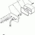 YFM 350FWG Фонарь задний