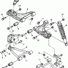 YFM350FWG_ Передняя подвеска колес
