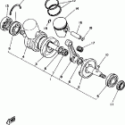 YFZ350G_MN Коленчатый вал и Поршень