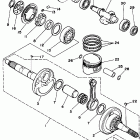 YFM350FWG_ Коленчатый вал и Поршень