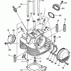 YFM 350FWG Головка цилиндра