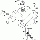 YFM 350FWG Топливный бак