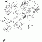 YFZ 350 Наклейки 1