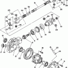 YFM35FXG Передний дифференциал