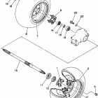 Wolverine Заднее колесо