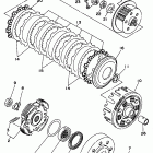 YFM 350FWG Сцепление