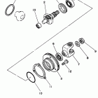 Badger Промежуточный ведущий вал
