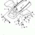 YFZ 350 Переднее крыло