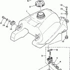 YFM400FWG Топливный бак
