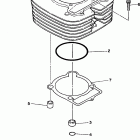 YFM35FXG Цилиндр
