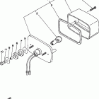YFM350FWG_ Фонарь задний