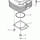 YFM 350FWG Цилиндр