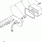 YFM400FWG Фонарь задний