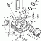 YFM350FWG_ Головка цилиндра