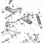 YFM 350FWG Передняя подвеска колес