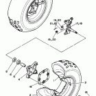 YFZ 350 Переднее колесо