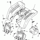 YFM35FXG Заднее крыло