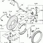 YFM400FWG Передний тормоз