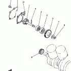 YFZ350G_MN Водяной насос