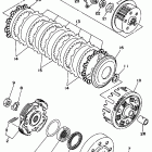 YFM350FWG_ Сцепление