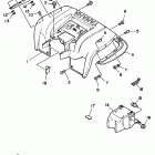 Big Bear Заднее крыло