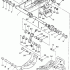 YFZ 350 Бугель (задний рычаг)