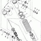 YFZ 350 Задний рычаг подвески