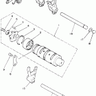 YFZ 350 Вилки переключения
