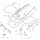YFZ 350 Переднее крыло