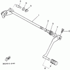 YFZ 350 Вал переключения