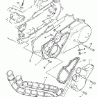 Breeze Крышка картера двигателя