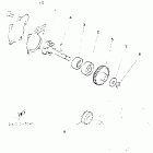 YFZ 350 Водяной насос