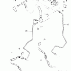YFZ 350 Главный тормозной цилиндр,передний