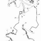 YFZ 350 Главный тормозной цилиндр,передний