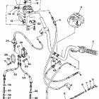 TIMBERWOLF 2WD YFB250D Handlebar-cable