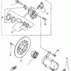 Warrior Задний суппорт тормозной