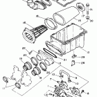 YFZ 350 Воздушный фильтр